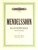 Mendelssohn F. Oeuvres Completes Vol 1 Piano Mendelssohn F. Oeuvres Completes Vol 1 Piano