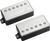 Set Micros Fishman Humbucker Classic Alu Brosse