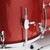 Tama Stagestar 22" Candy Red Sparkle + Cymbales Meinl
