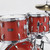 Tama Stagestar 22" Candy Red Sparkle + Cymbales Meinl