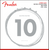 Jeu de Cordes Guitare Fender 250'S 010/046