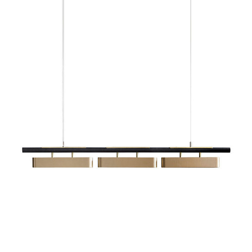 Bert Frank Colt Triple Pendant Light