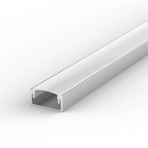 100% Light UK Shallow Surface LED Profile 