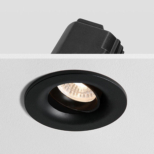 100% Light UK Sphere SH Baffled Adjustable LED Fire Rated Downlight 