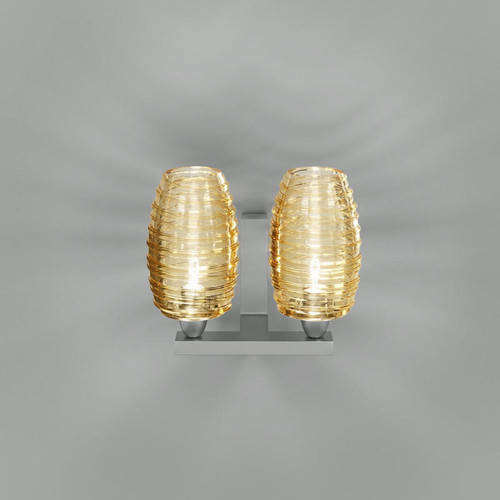 Vistosi Damasco Twin Wall Light 