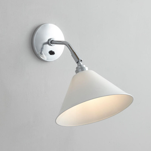 Original BTC Task Ceramic Short Wall Light 