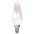 100percent Light UK 4W SES Satin LED Filament Candle Lamp