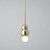 Michael Anastassiades Ball Small Rod Pendant Light 