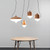 Hind Rabii T-Cotta 3 Pendant Light 