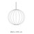 Made by Hand Knit-Wit 60 Round Pendant Light 