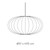 Made by Hand Knit-Wit 57 Oval Pendant Light 