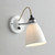 Original BTC Hector Medium Dome Switched Wall Light 