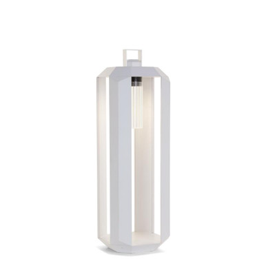 Cube Small Outdoor Battery Floor Lamp All Square Lighting