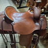 New Roping Saddle by Fort Worth Saddle Co with 15.5 inch seat. S1624