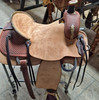 New Ranch Saddle by Fort Worth Saddle Co with 16 inch seat. S1639