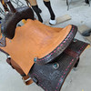 New Fort Worth Competitor Barrel Saddle by Fort Worth Saddle Co with 15.5 inch seat. S1696