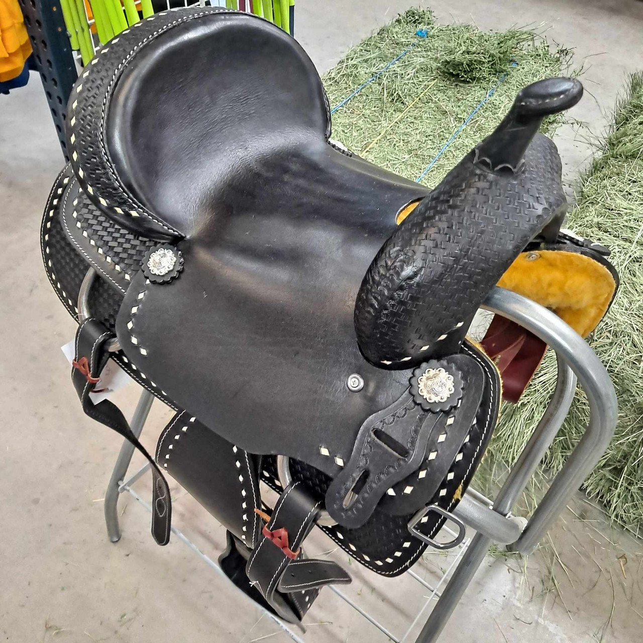 New Youth Saddle by Import with 13 inch seat. S1700