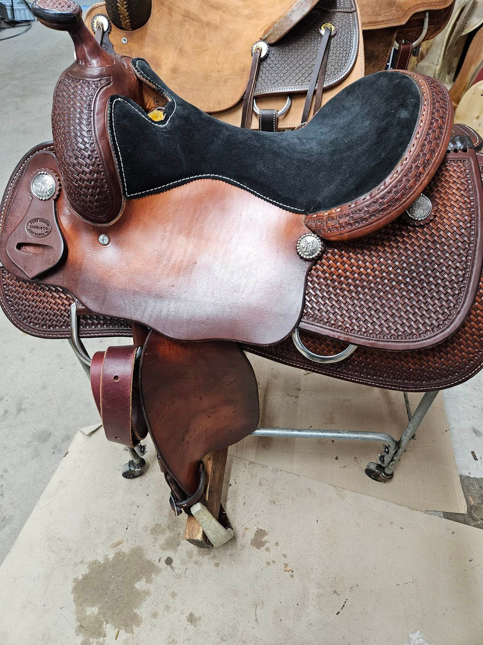 New Reiner Saddle by Fort Worth Saddle Co with 15 inch seat S094(SRE150NF0538)