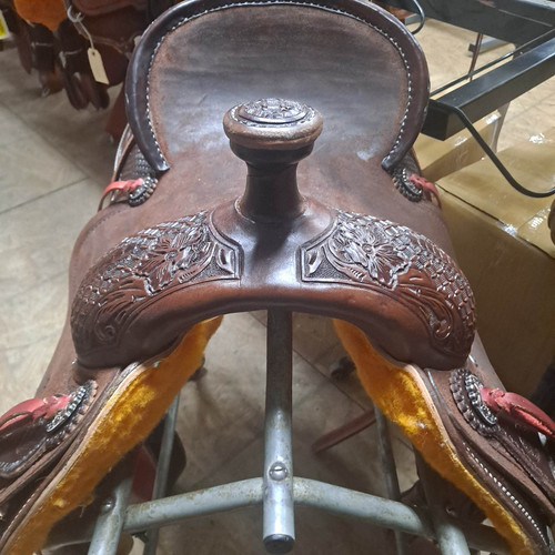 New All Around Saddle by Fort Worth Saddle Co with 14 inch seat. S1660