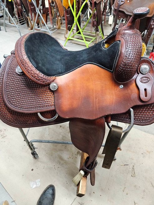 New Reiner Saddle by Fort Worth Saddle Co with 15 inch seat S094(SRE150NF0538)