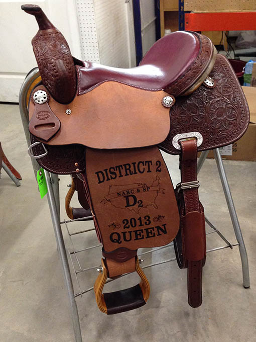 rodeo queen saddle