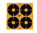 Allen Ez Aim Bullseye Shooting Target, 3-in, 48-pk