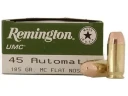 Rem Umc 45acp 185gr Mc Cart