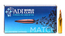 Adi World Class 243win 87gr Hornady V-max 20 Pack