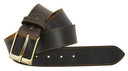 Artipel Leather Bag With External Pocket With Belt