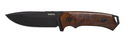 Rock 62 X-grip Black Blade Micarta Brown