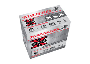 Winchester, 12 Gauge, 2 3/4", 1 1/8 Oz., Super-x Heavy Game Field Shotshells, 25 Rounds