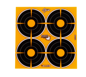 Allen Ez Aim Bullseye Shooting Target, 3-in, 48-pk