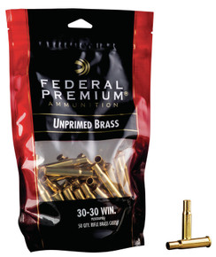 Federal Unprimed Brass 30-30 Win 50 Pack