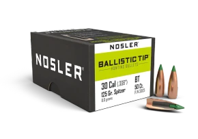 Nosler .30cal 125gr B/tip 50pck