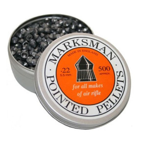 Marksman .22 Air Rifle Pointed Slugs