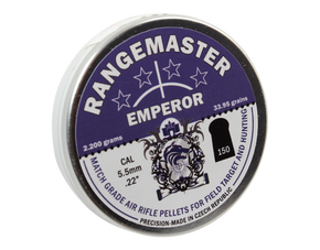 Rangemaster Emperor 33.95gr 5.5mm .22 (150 Per Tin )