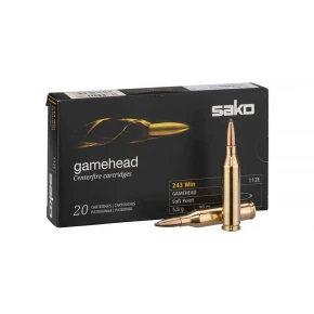 Sako 243 Win 90gr Gamehead 50pk