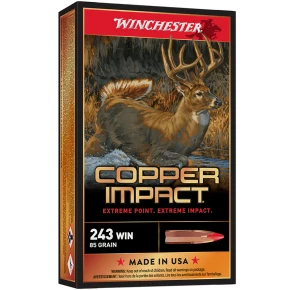 Winchester Xp Copper Impact .243 85 Grain