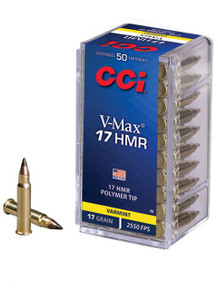 Cci 17hmr 17gr V-max 2550fps 500pk
