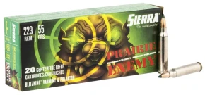 Sierra 223 Rem 55gr Blitzking Ammunition