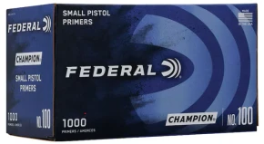 Pack Of Federal Small Pistol Primers X 100