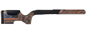 Furiosa Chassis Remington 700 Sa/left Hand Dbm/aics Laminated Tiger Wood