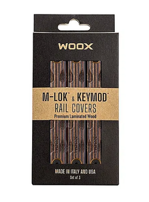 M-lok Rail Covers Tiger Wood 3pc