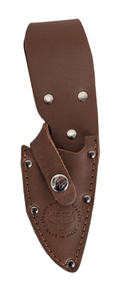 Bad Boy Leather Sheath Brown Tanto