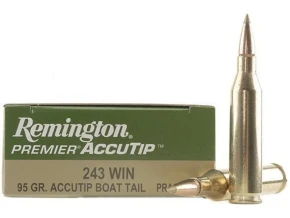 Rem 243win 95gr Accutip Boat Tail