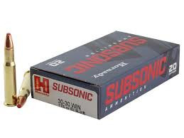 Hornady 30-30 Win 175 Gr Sub-x