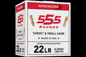 Winchester 555 Rounds Super X 22lr 36gr Lhp