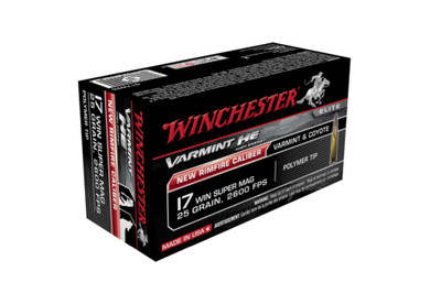 Winchester Varmint He 17wsm 25g X50