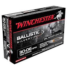 Winchester Ballistic Silvertip 30-06 Sprg 168 Grain