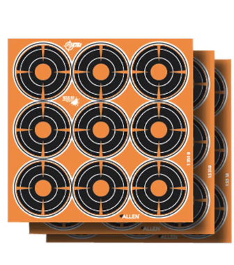 Allen Ez Aim Splash Bullseye Shooting Target, 2-in, 108-pk